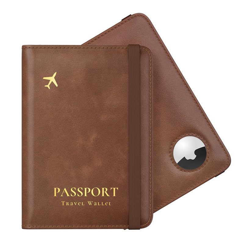 Airtag Holder Case - Porta-passaporte ABRT com bloqueio RFID para