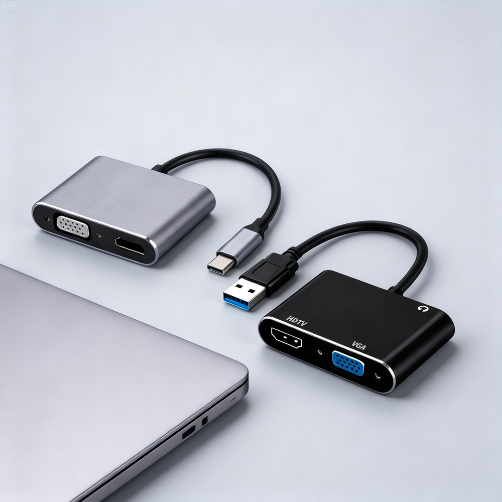 Hdmi Phone Adapter - Adaptador USB 3.0/TIPO-C para HDMI VGA