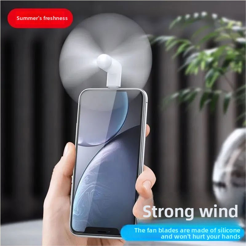Phone Cooling Fan - Ventilador Mini Tipo C, Ventilador Portátil