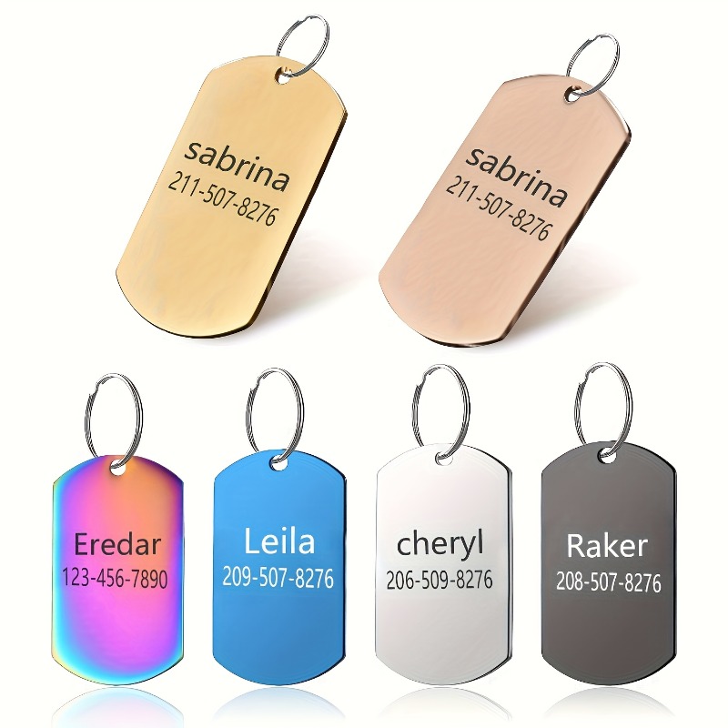 Phone Accessories And Names - Etiqueta de identificação militar personalizada para