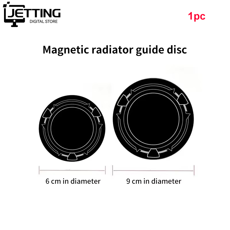Phone Cooling Fan - Placa de metal para radiador de