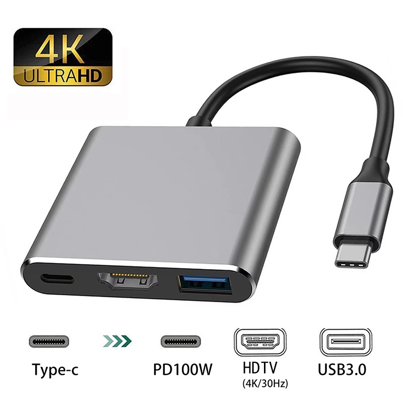 Hdmi Phone Adapter - Cabo Conversor USB-C para HDMI 3
