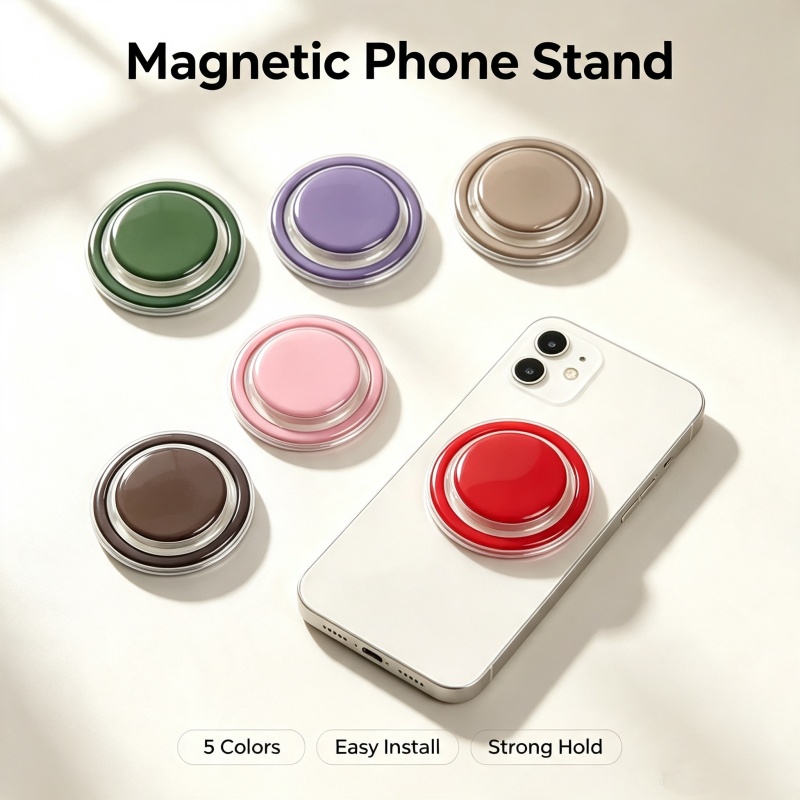 Phone Accessories Vendor - Suporte Magnético Dobrável para Celular com