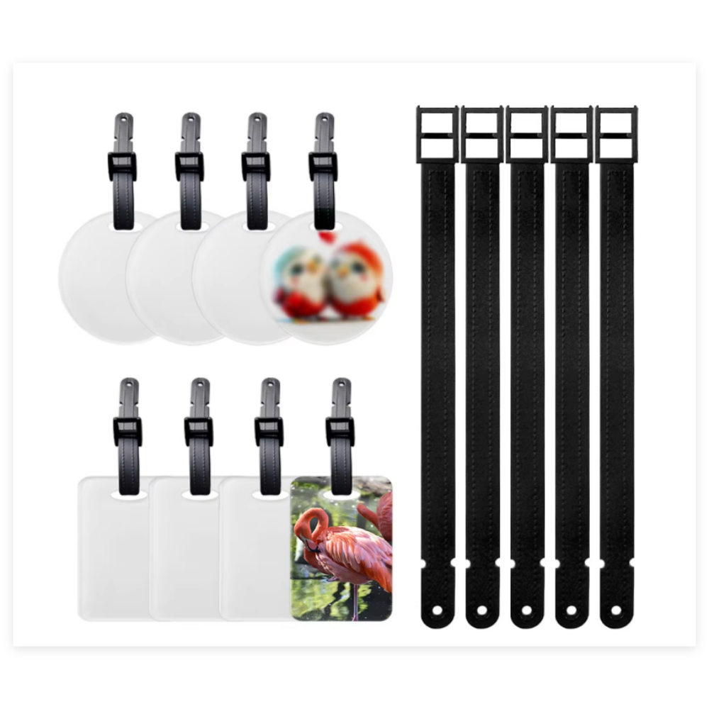 Phone Accessories And Names - 30 Etiquetas de Bagagem Acrílicas Dupla