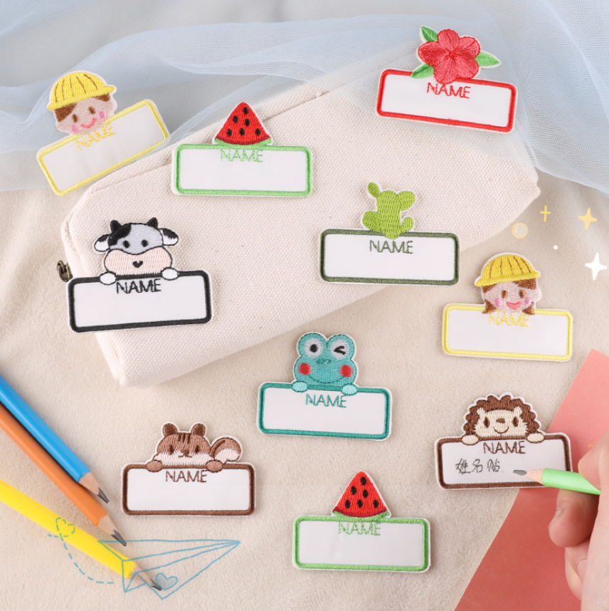 Phone Accessories And Names - 10 pçs emblemas de nome remendos