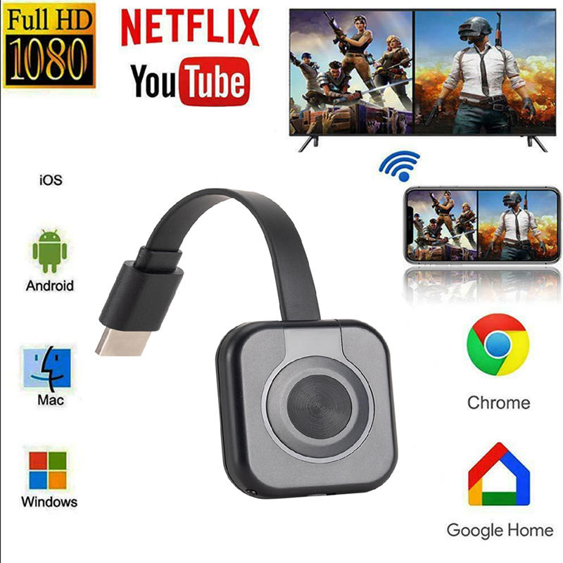 Hdmi Phone Adapter - Wireless WiFi projetor áudio vídeo transmissor