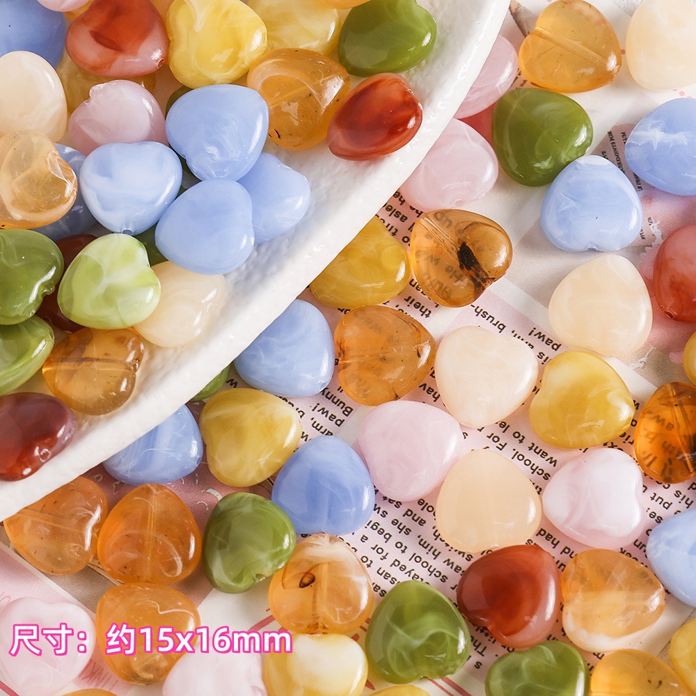 Phone Accessories Beads - 20g acrílico tingimento forma mista grânulo