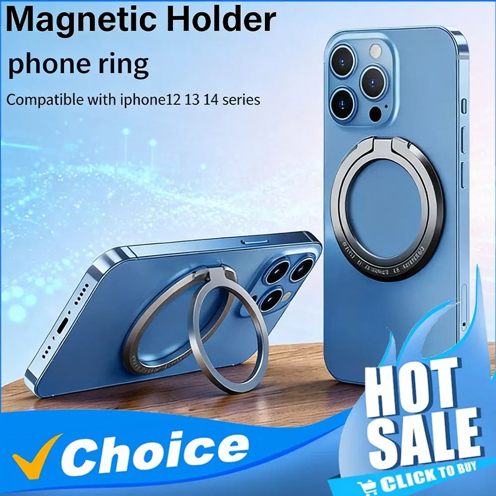 Phone Accessories Vendor - Suporte Magnético para Telefone com Anel