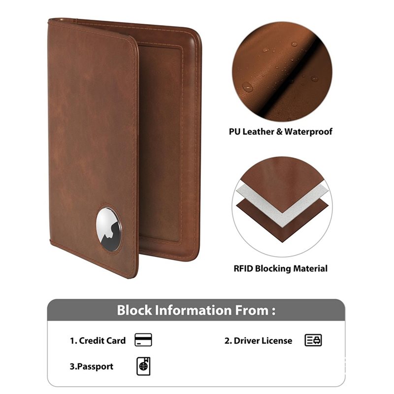 Porta-passaporte ABRT com bloq - Airtag Holder Case avaliação e preço