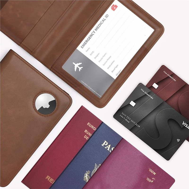 Porta-passaporte ABRT com bloq - Airtag Holder Case avaliação e preço