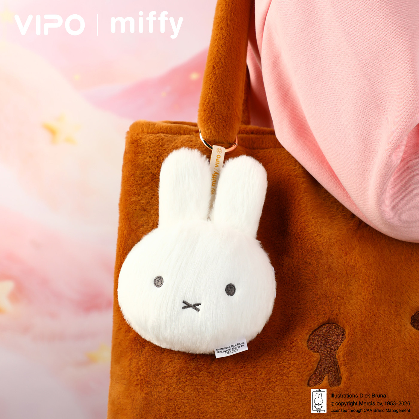 Vipo Miffy Bolsa de moedas com - Airtag Holder Case avaliação e preço