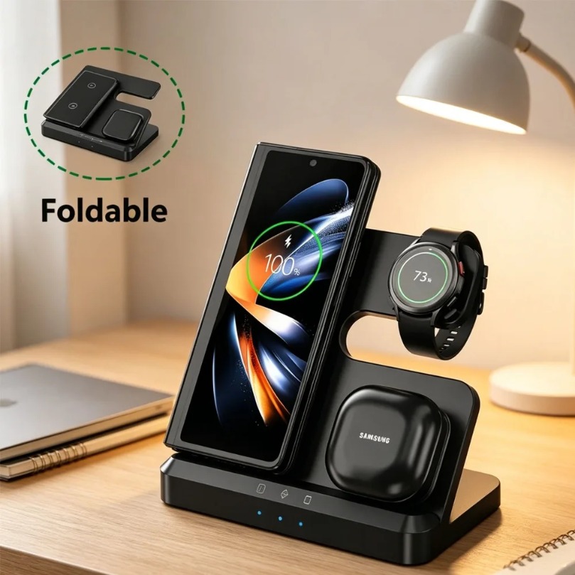 Carregador Sem Fio Rápido 3 em - Phone Cooling Fan avaliação e preço