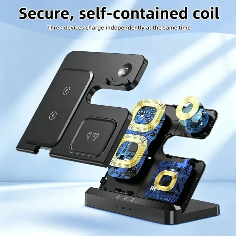 Carregador Sem Fio Rápido 3 em - Phone Cooling Fan avaliação e preço