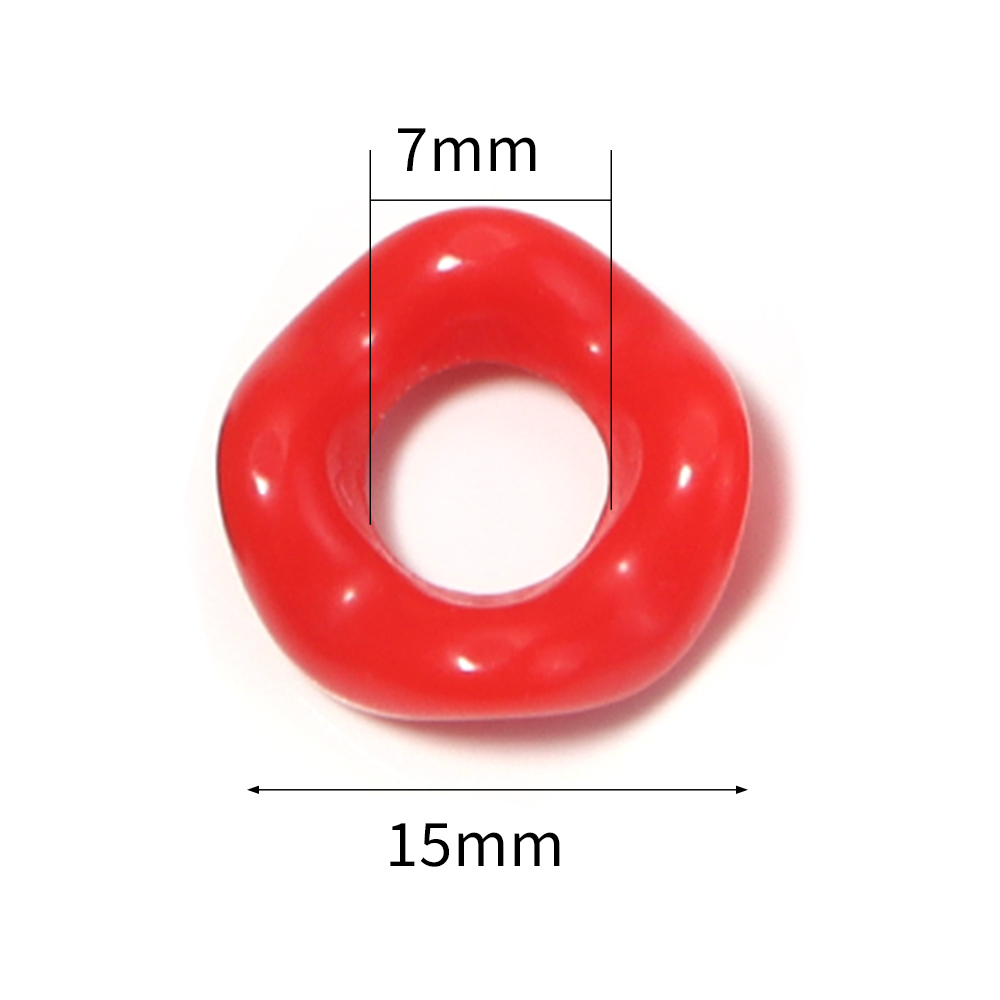 100 peças/lote Contas de acríl - Phone Accessories Beads avaliação e preço