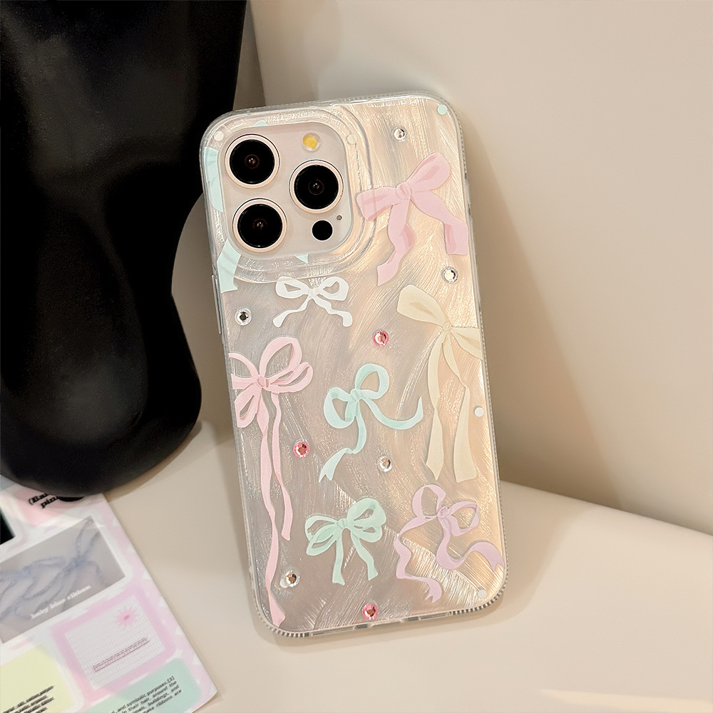 Coreano colorido bowknot diama - Phone Accessories Quotes avaliação e preço