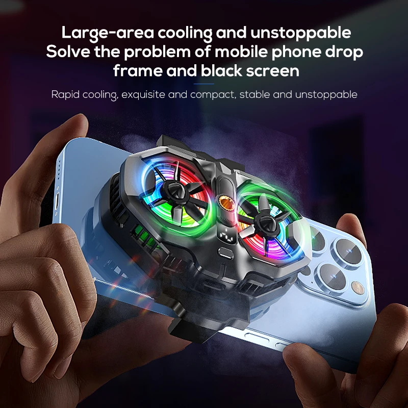 Novo memo dl21 telefone móvel  - Phone Cooling Fan avaliação e preço