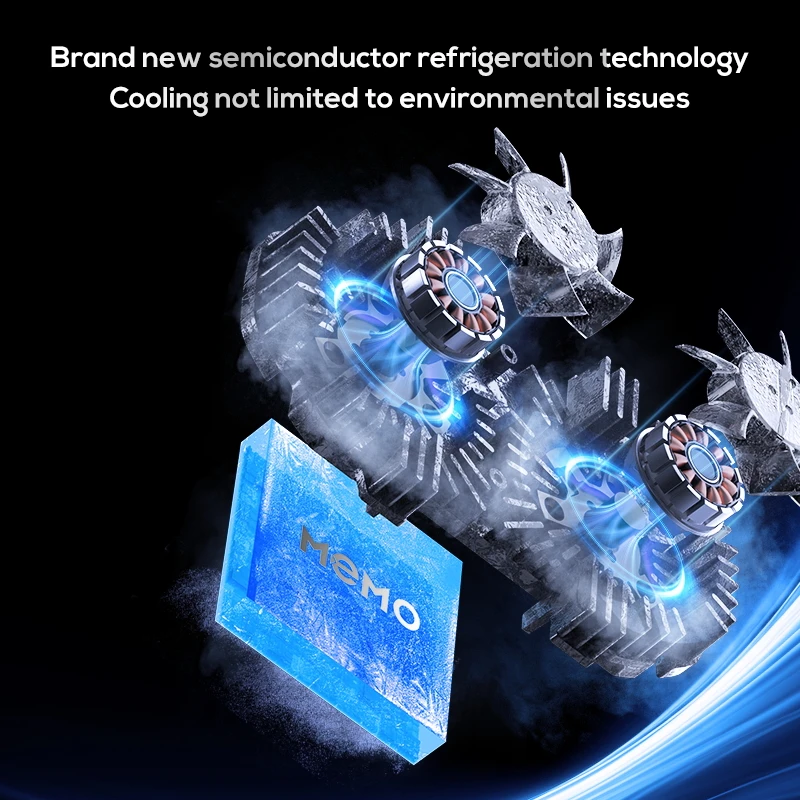 Novo memo dl21 telefone móvel  - Phone Cooling Fan avaliação e preço