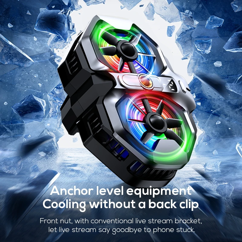 Novo memo dl21 telefone móvel  - Phone Cooling Fan avaliação e preço