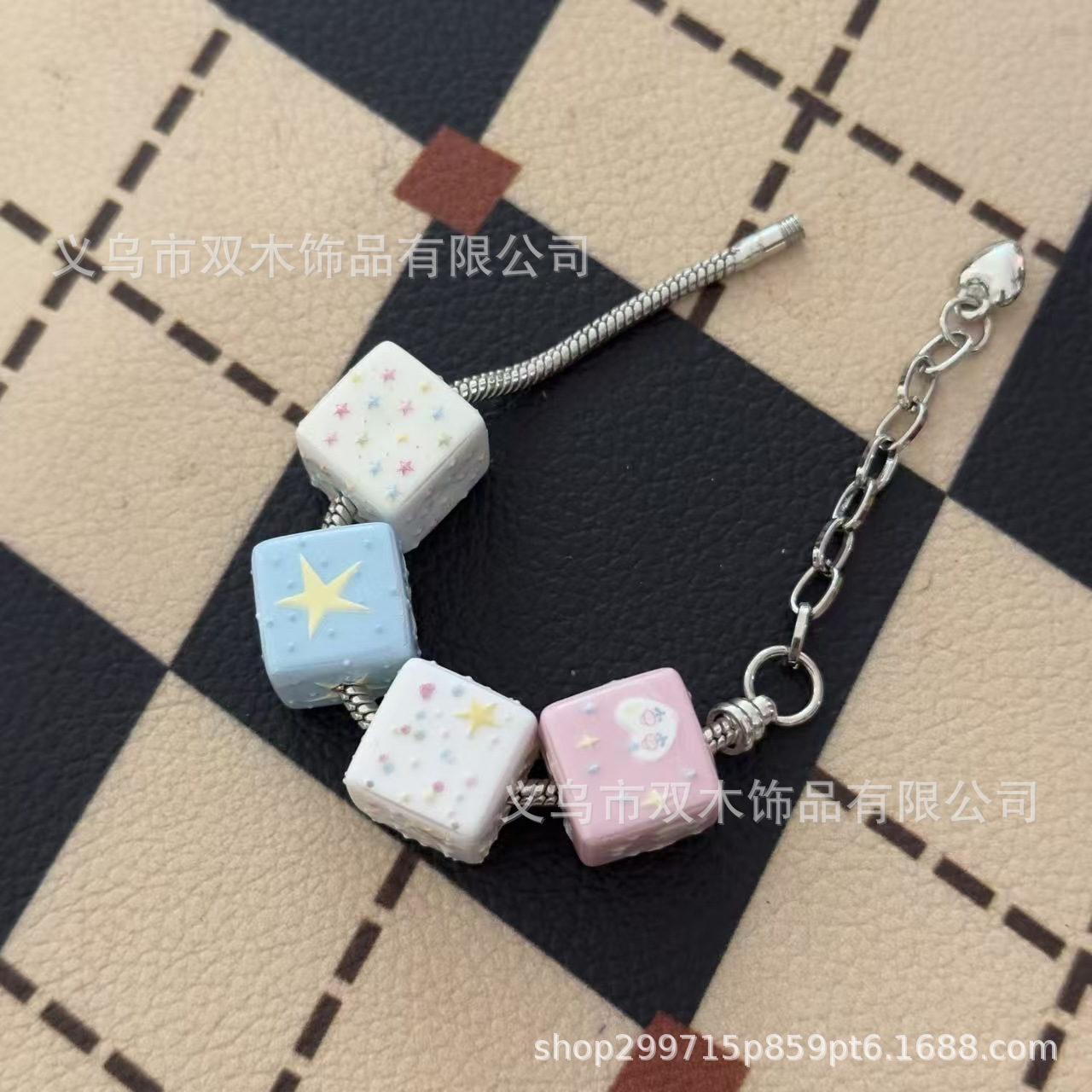 10 peças de contas quadradas d - Phone Accessories Beads avaliação e preço