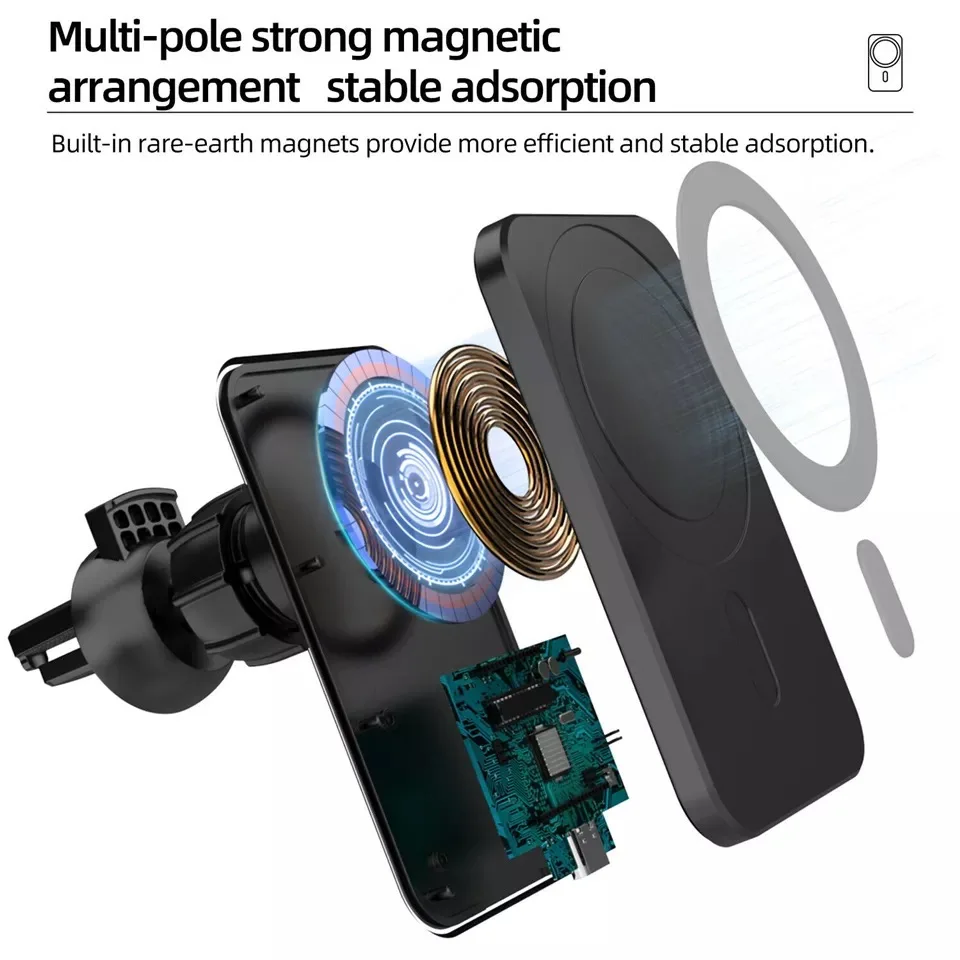 Uyuxio 30w carregador sem fio  - Phone Cooling Fan avaliação e preço