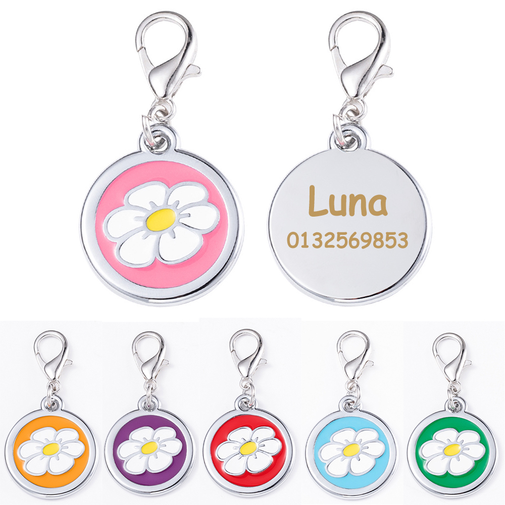 Custom pet id tag, aço inoxidá - Phone Accessories And Names avaliação e preço