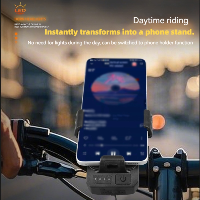 Luz dianteira da bicicleta com - Phone Zone Accessories avaliação e preço