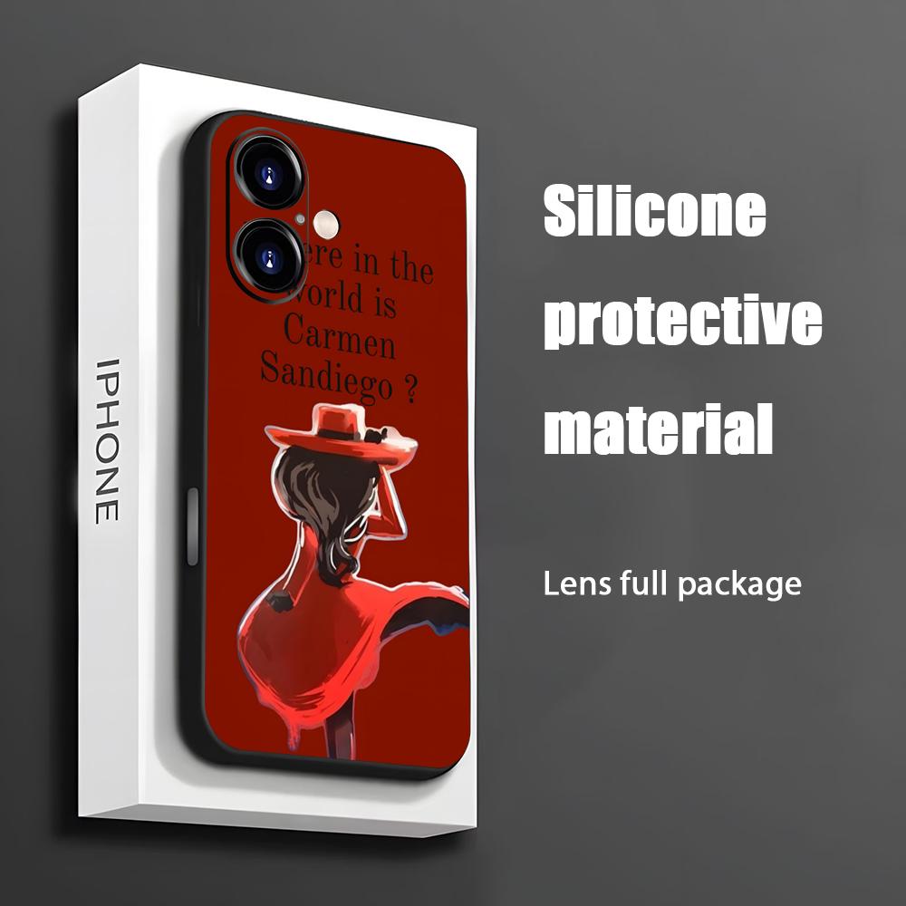 Carmen sandiego capa de telefo - Phone Accessories Iphone avaliação e preço