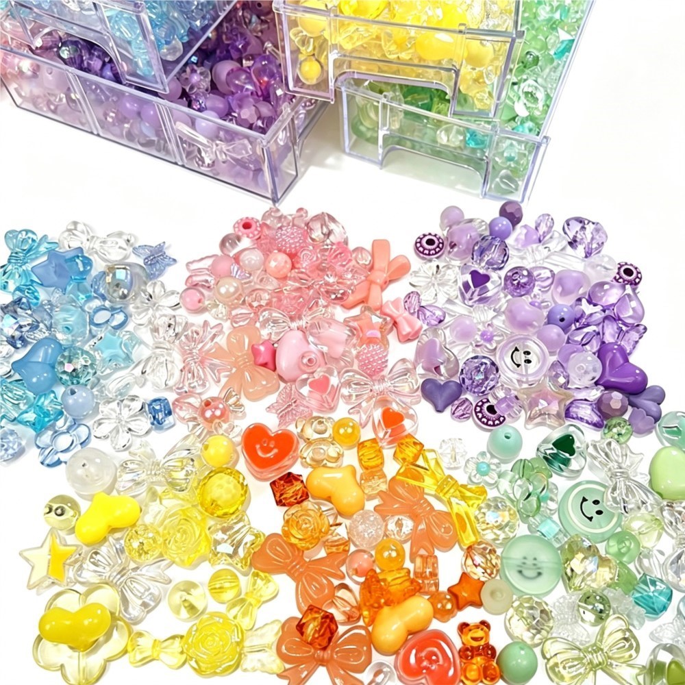 50g de Flores Acrílicas Mistas - Phone Accessories Beads avaliação e preço