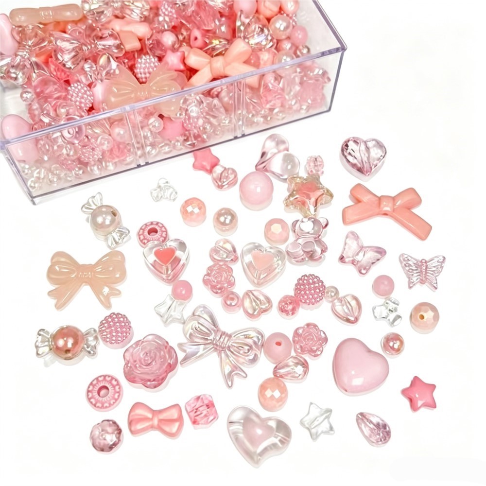 50g de Flores Acrílicas Mistas - Phone Accessories Beads avaliação e preço