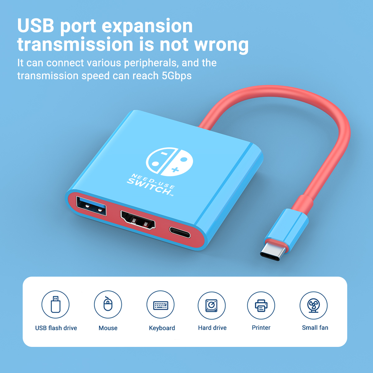Hub USB-C 3 em 1: Adaptador Ti - Hdmi Phone Adapter avaliação e preço