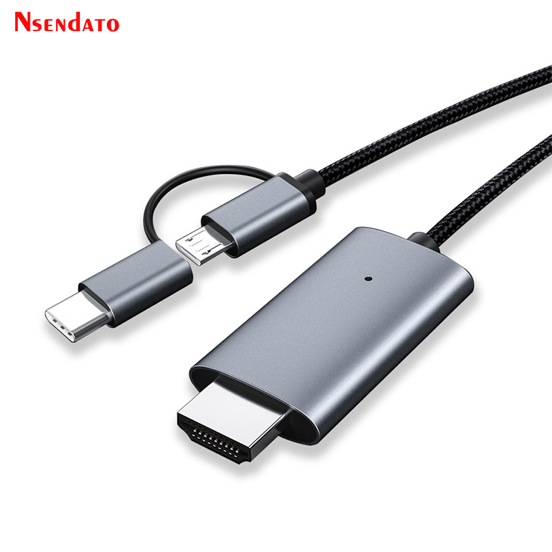 Adaptador Mirascreen LD39 com  - Hdmi Phone Adapter avaliação e preço