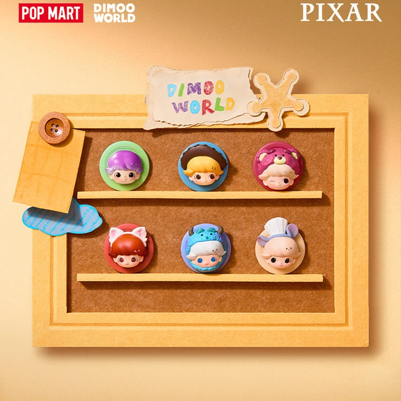 POPMART DIMOO WORLD Série PIXA - Phone Accessories Popmart avaliação e preço