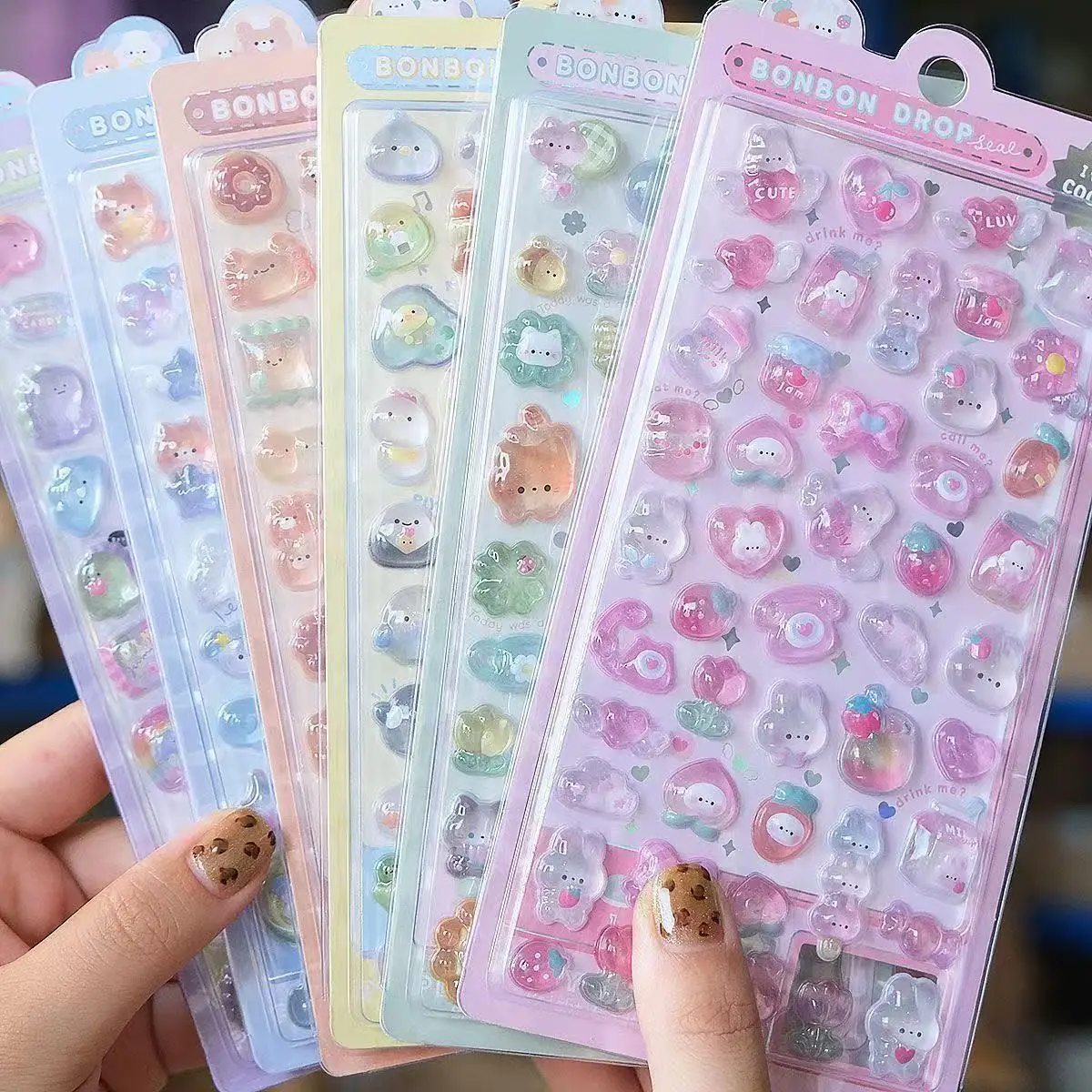 Adesivos de Resina 3D Kawaii 2 - Phone Accessories Quotes avaliação e preço