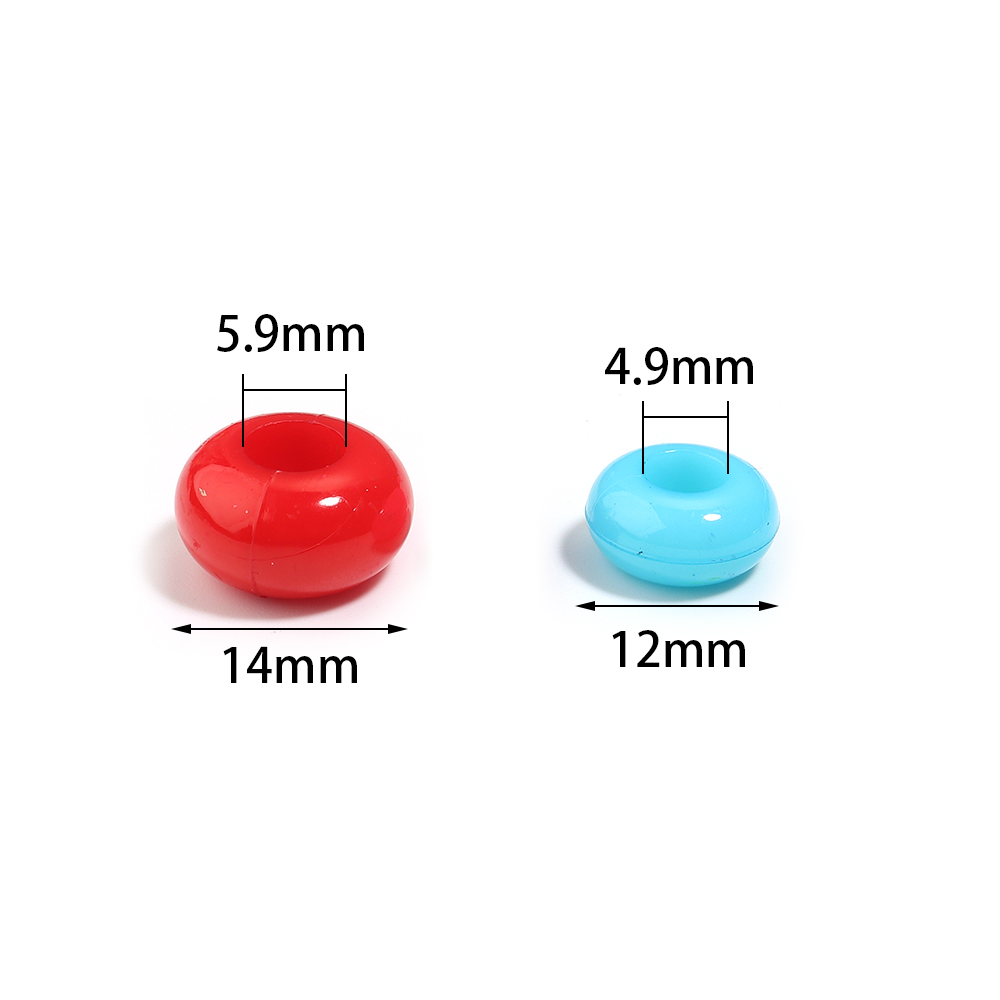 50-100 peças de contas acrílic - Phone Accessories Beads avaliação e preço