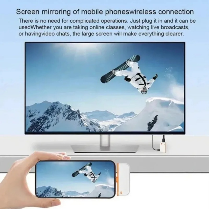 Transmissor e Receptor de Víde - Hdmi Phone Adapter avaliação e preço