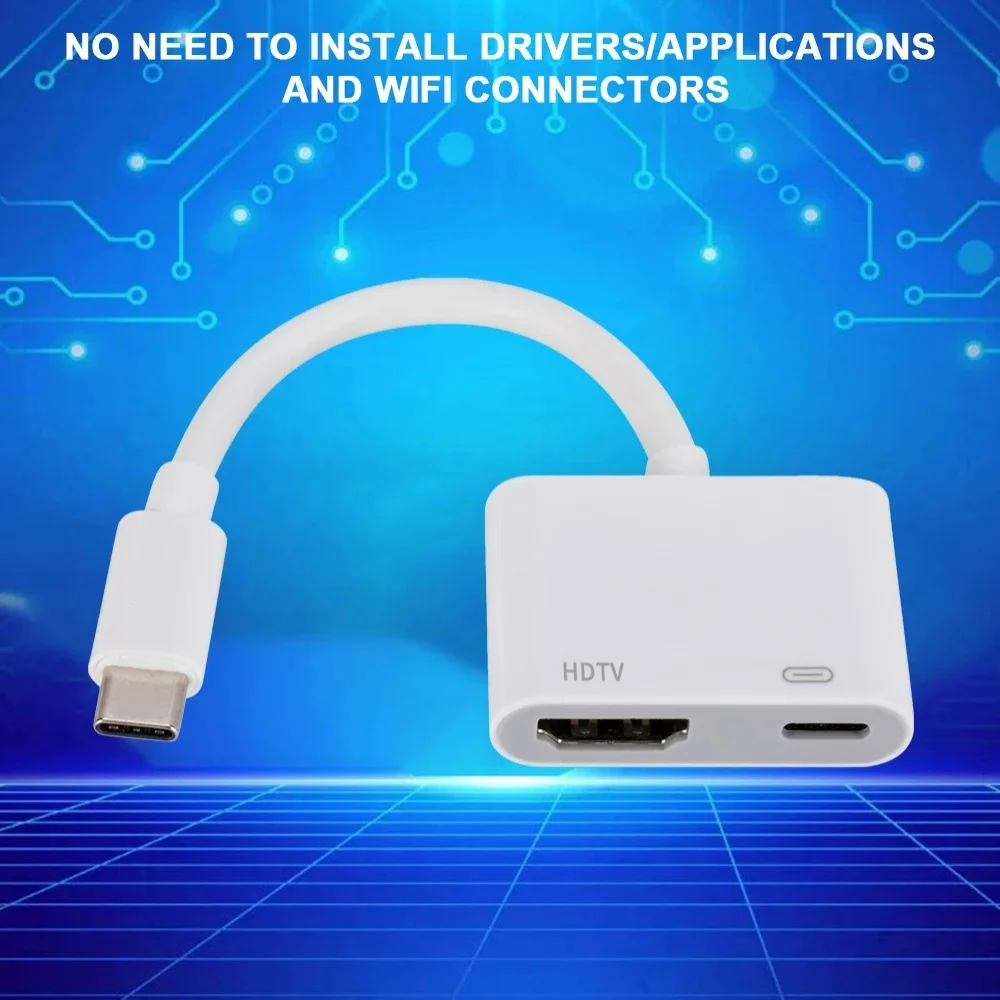 Adaptador conversor USB-C para - Hdmi Phone Adapter avaliação e preço