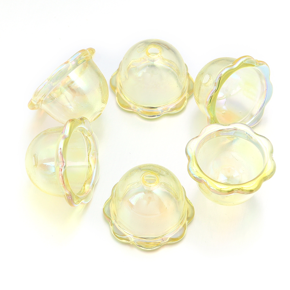 6 pçs transparente vento sino  - Phone Accessories Beads avaliação e preço