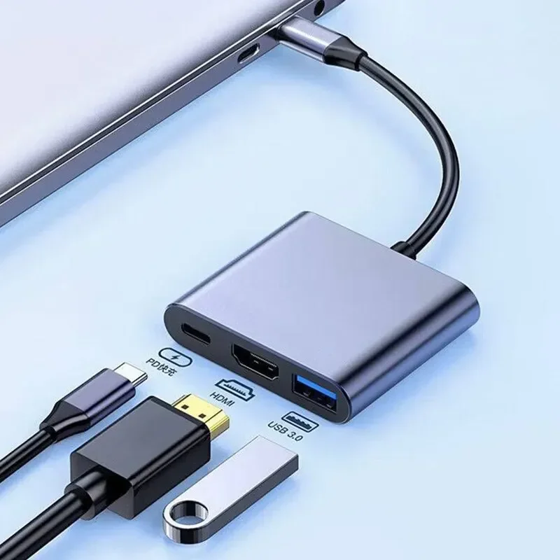 Adaptador multiporta 3 em 1 ti - Hdmi Phone Adapter avaliação e preço